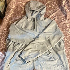 Hannah Women's Silver Hooded Windbreaker